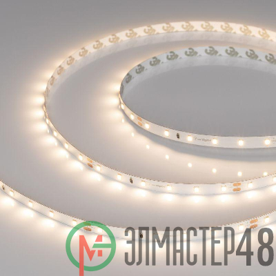 Лента светодиодная UL-A60-8mm 24V Warm 3000К 4.8Вт/м IP20 (уп.5м) Arlight 042283
