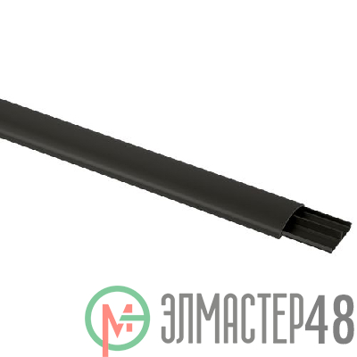Кабель-канал 50х12 L2000 напольный черн. RAL 9004 ЭРА Б0064453