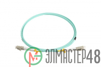 Патч-корд FC-D2-503-LC/PR-LC/PR-H-2M-LSZH-AQ волоконно-оптический(шнур) MM 50/125(OM3) LC-LC duplex 10G/40G LSZH 2м Hyperline 34454