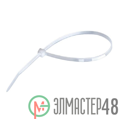 Стяжка нейлоновая 3.6х250мм бел. (уп. 100шт) SUPRLAN 06-1024