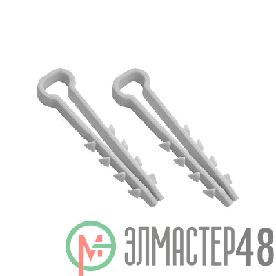 Дюбель-хомут для плоского кабеля 5-10мм бел. (уп.100шт) TOKOV ELECTRIC TKE-DH-5-10-PK-C01