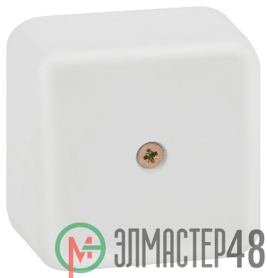 Коробка распаячная 50х50х20мм без клеммы IP40 бел. BS-W-50-50-20 Эра Б0058701