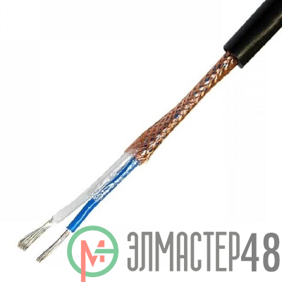 Кабель МКЭШ 2х0.75 500В (бухта) (м) АЛЬФАКАБЕЛЬ 657657