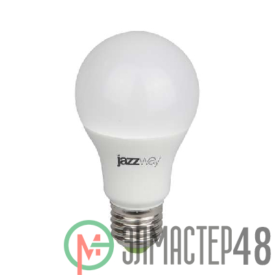 Лампа светодиодная для растений PPG A60 AGRO 9Вт грушевидная E27 230В IP20 JazzWay 5002395