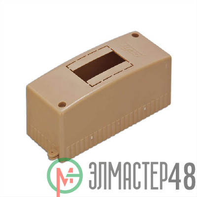 Бокс ОП Тусо 2мод. IP30 коричн. Рувинил 68022К