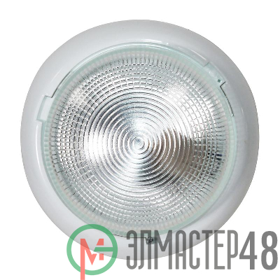 Светильник НБО 23-60-001 "Раунд" d220 1х60Вт E27 IP44 корпус бел. Элетех 1005500564
