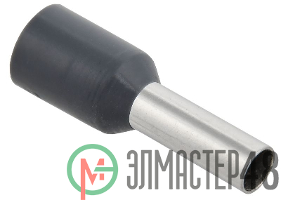 Наконечник-гильза Е4009 4кв.мм сер. (уп.20шт) IEK UGN10-4-004-04-09