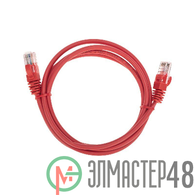 Патч-корд U/UTP CAT 5e RJ45-RJ45 26AWG LSZH красн. 1.5м Rexant 02-0103-105