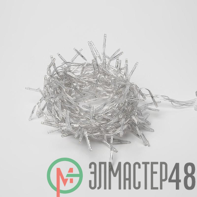 Гирлянда светодиодная ULD-S0300-200/DTA WHITE IP20 FIRECRACKER с контроллером «Фейерверк» 3м бел. свет провод прозрачн. Uniel UL-00005476