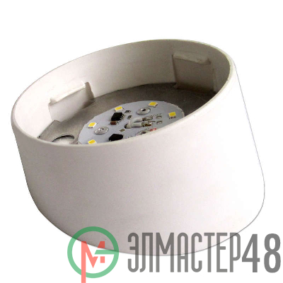 Светильник ДББ "Спецсвет" 03-007-401 (317) LED 7Вт 5000К IP20 настенный/без стекла/корпус наклонный АС220В (групп.упак.) Элетех 1030450317