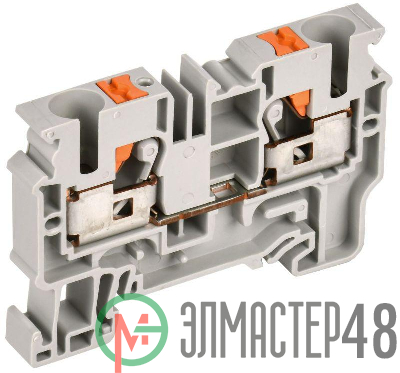 Колодка клеммная CP 10кв.мм сер. IEK YCT20-00-K03-010