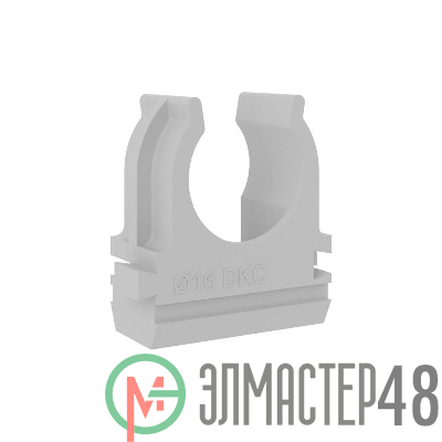 Держатель для труб (клипса) d16мм DKC 51016