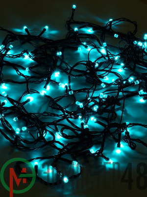Гирлянда "Кристалл" DC-ILD120-СOG 120LED 12м 220В с контроллером оушен. Shlights 4690601042811