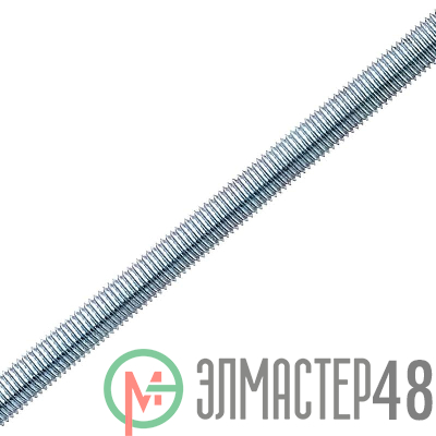 Шпилька резьбовая М12х2000мм DIN 975 цинк. класс прочности 4.8. СТРОЙМЕТИЗ УТОРМ966660