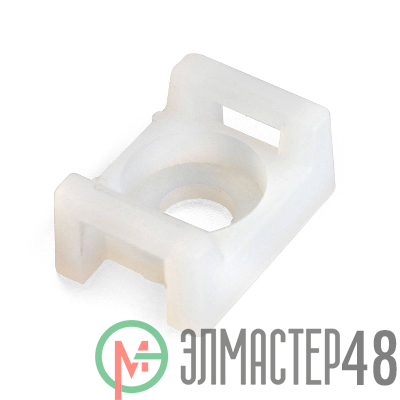 Площадка монтажная под винт ПМО 15х10 бел. (уп.100шт) Fortisflex 62451