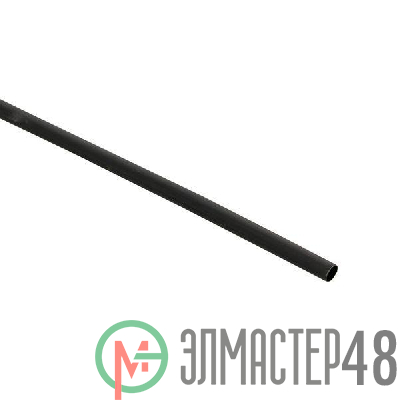 Трубка термоусадочная ТУТк с клеевым слоем нг 6/2 черн. 1м (уп.10м) PROxima EKF tut-k6-b