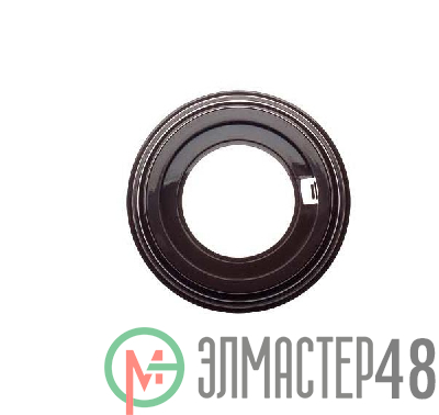 Рамка 1-м Лизетта ретро ABS-пластик корич. Bironi BF1-610-22