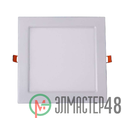 Светильник светодиодный ультратонкий встраив. PPL-S 12Вт 4000К IP40 WH 170мм квадрат Jazzway 5008342A
