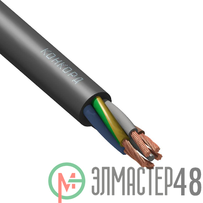 Кабель КГВВнг(А)-LS 5х1.5 (N PE) 380/660-2 (м) Конкорд 492