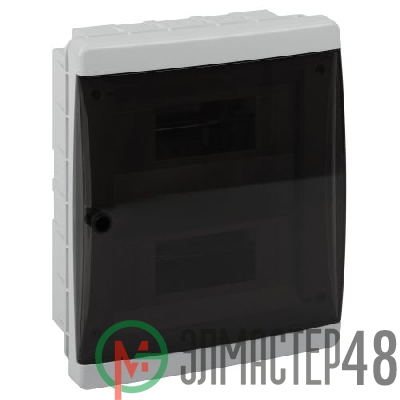 Корпус встраиваемый COMFORT ЩРВ-П-24 IP40 пластик. прозр. крышка бел. Эра Б0067230