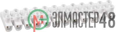 Колодка клеммная 1х4кв.мм 12 пар NTB-UPP-S12-3/WH полипропилен бел. (уп.10шт) NAVIGATOR 71326