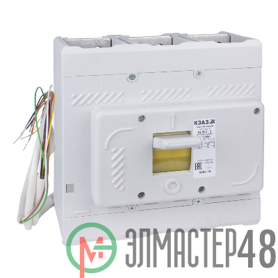 Выключатель автоматический 630А 5000Im ВА57-39-341810 УХЛ3 690В AC НР=230В AC/220В DC КЭАЗ 109973