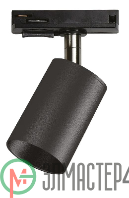 Светильник-прожектор трековый PTR 26 GU10 BL 230V IP20 черн. JazzWay 5037984