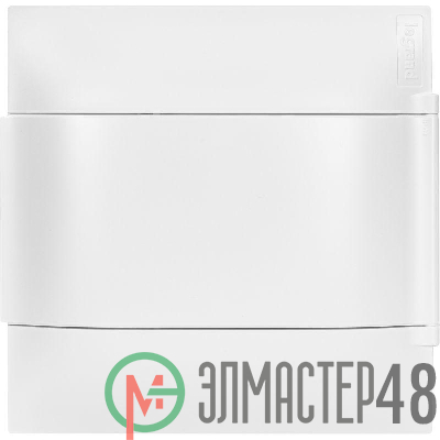 Щиток пластиковый встраиваемый Practibox S 1х6 бел. дверь Leg 134546