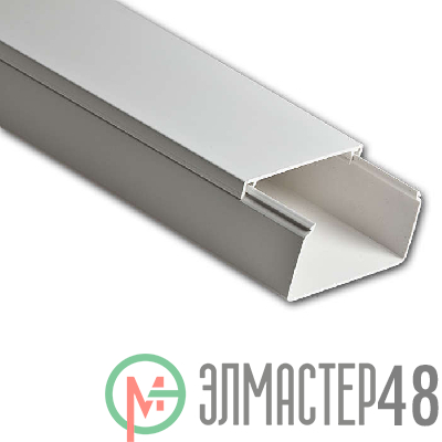 Кабель-канал 80х40 L2000 пластик бел. Рувинил РКК-80х40