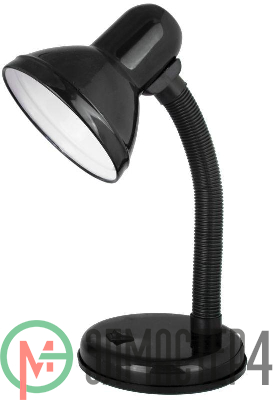 Светильник UF-301P С02 настол. 230В 60Вт черн. Ultraflash 12368