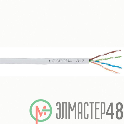 Кабель UTP 4х2х0.52 кат.5 медь 305м (м) Leg 032751