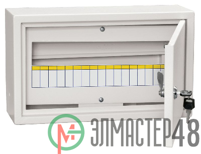 Корпус металлический ЩРн-18з-1 38 УХЛ3 IP31 ИЭК MKM13-N-18-31-Z