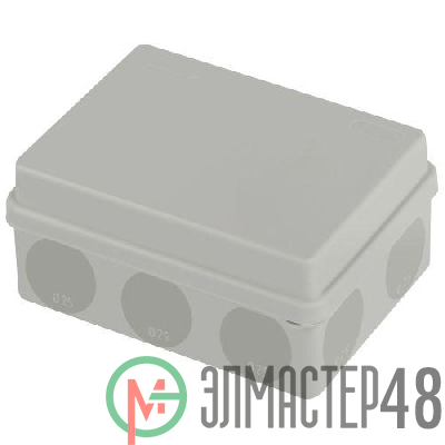 Коробка распаячная 150х110х70мм двухкомпонентн. HF стойкая к УФ прямой монтаж IP67 сер. KOR-150-110-70-11g-2MP Эра Б0060292