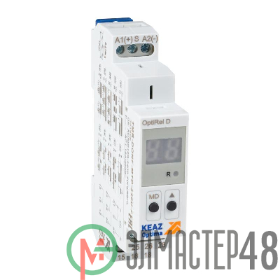 Реле времени OptiRel D TMR-DONF-MTD-240U-2 цифровое 16А 2СО 12-230АС/DC КЭАЗ 357856