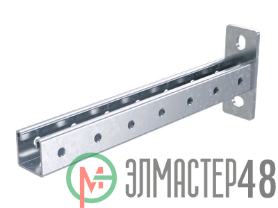 Консоль одиночная LAS осн.500 сталь гор. оцинк. DKC BBP4150HDZ