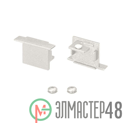Заглушка SL-LINE-3523 WHITE глухая металл (комплект) Arlight 043123
