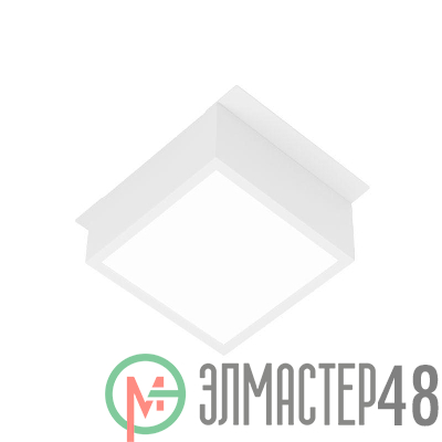 Светильник светодиодный DL-GRIGLIATO-S90x90-12W Day4000 WH 90 deg 230) IP40 металл Arlight 038335