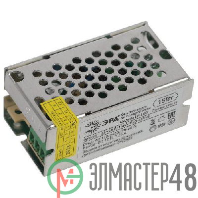 Блок питания LP-LED 15W-IP20-12V-S Эра Б0061118