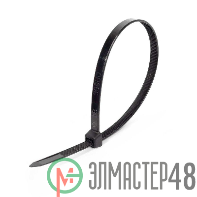 Хомут кабельный КСС "NORD" 4х200 черн. (уп.100шт) КВТ 79746
