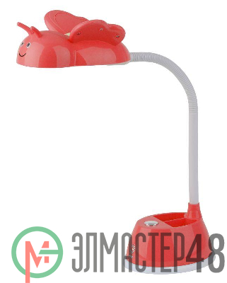 Светильник NLED-434-6W-R настол. красн. ЭРА Б0031617