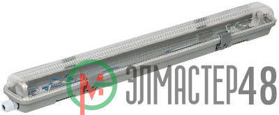 Светильник ДСП 2101 под LED лампу 1хT8 600мм IP65 ИЭК LDSP0-2101-1X060-K01