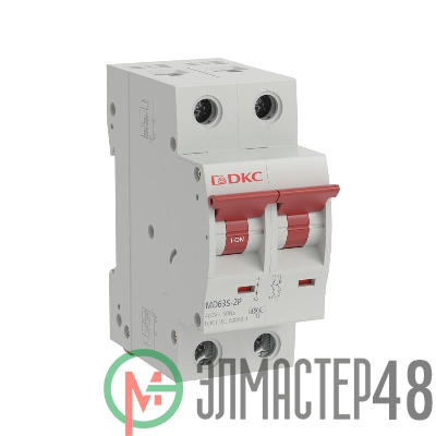 Выключатель автоматический модульный 2п C 50А 4.5кА YON max MD63S YON MD63S-2PC50
