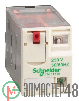 Реле промежуточное RXM4AB 220V AC с инд. SchE RXM4AB2P7