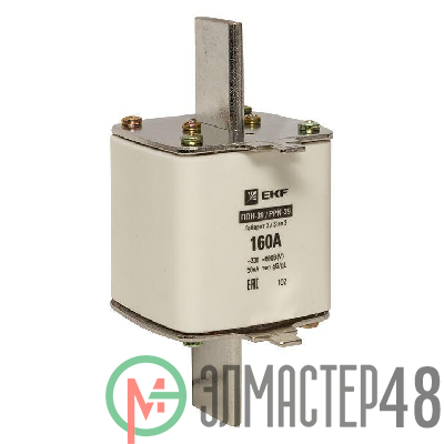 Вставка плавкая ППН-39 630/160А габарит 3 PROxima EKF fus-39/630/160