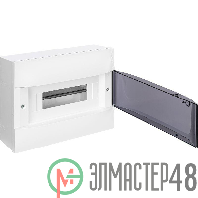 Щиток пластиковый навесной Practibox S 1х12 дым. дверь Leg 135611