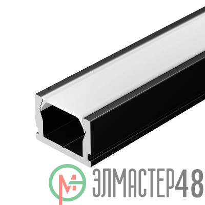 Профиль PIK-1007-2000 ANOD BLACK L2000 алюм. Arlight 045492