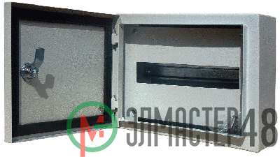 Корпус метал. навес. 250х300х120 12мод. IP54 ЩРН-12 SchE 30250DEK