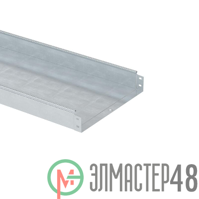 Лоток листовой неперфорированный 400х100 L3000 сталь 1.2мм цинк-ламель DKC 3510512ZL