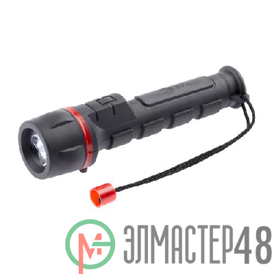 Фонарь R2AA обрезиненный (3LED 2хAA) ЭРА C0033735