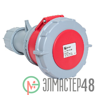 Розетка переносная 2252 3Р+РЕ+N 32А 380В IP67 PROxima EKF ps-2252-32-380